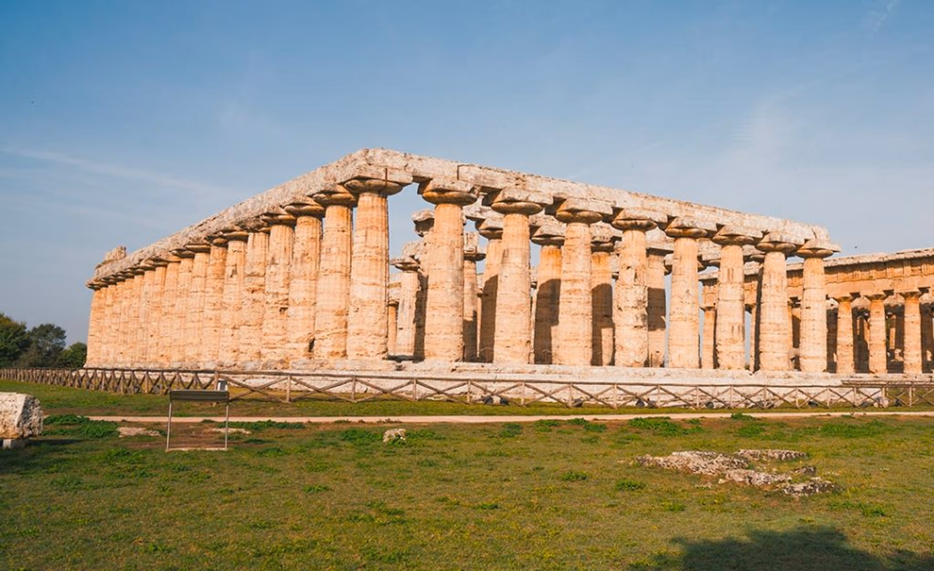 The Basilica of Paestum in the southern sanctuary